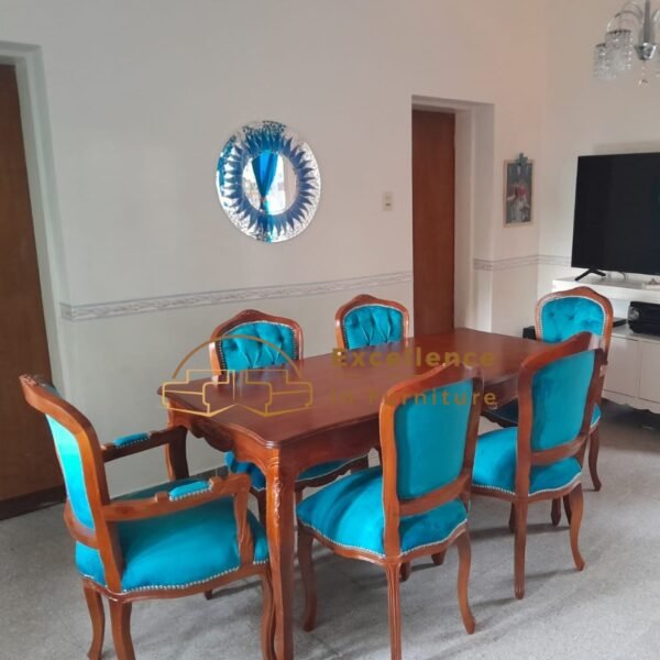 Juego De Comedor Estilo Vintage Luis XV